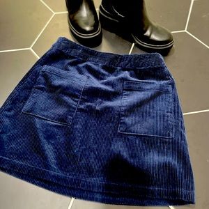 Corduroy Skirt